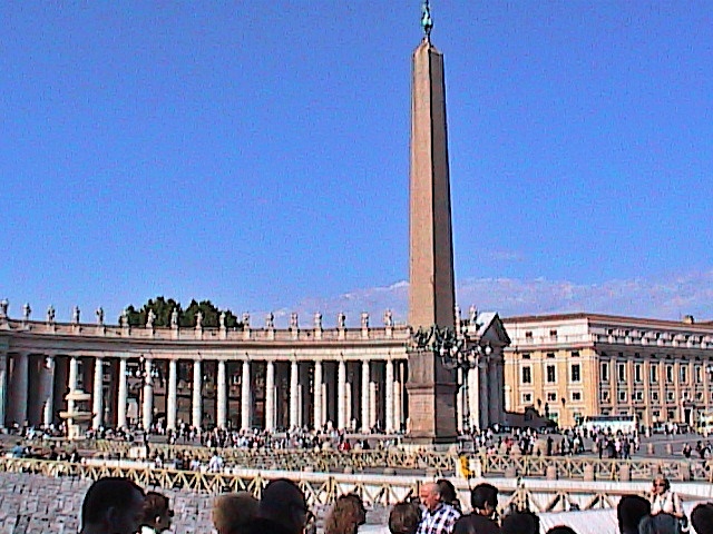 a15 Vatican - Obelisk in St Peters Square